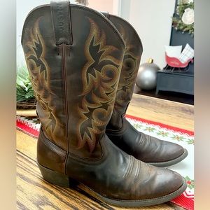 JUSTIN Men's Stampede Huck Brown Boots 2551